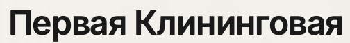 Первая клининговая